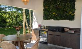 cuisine d'été extérieure