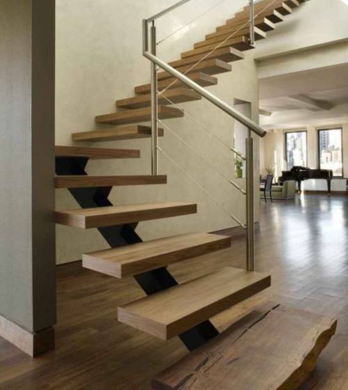 pose d'un escalier sur mesure