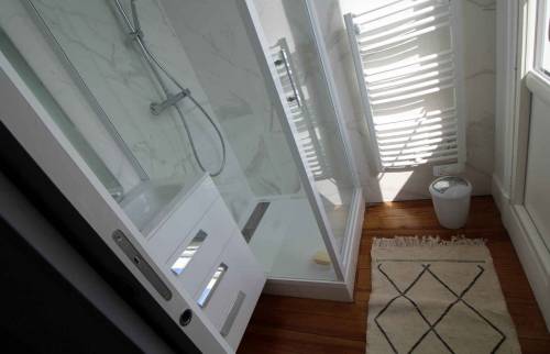 Rénovation d'une salle de bai à Deauville