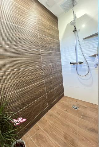 zoom sur la douche à l'italienne