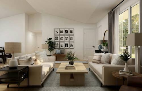 Aménagement d'un salon a Paris