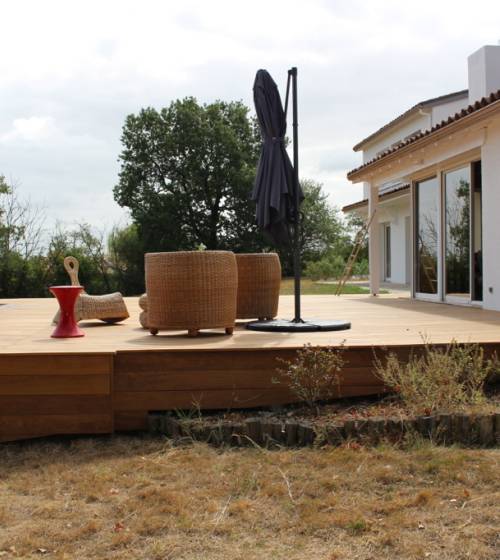 Rénovation d’une terrasse à Andrésy