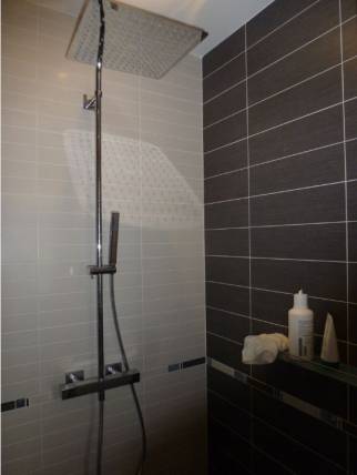 Pose ciel de pluie dans une douche à betton
