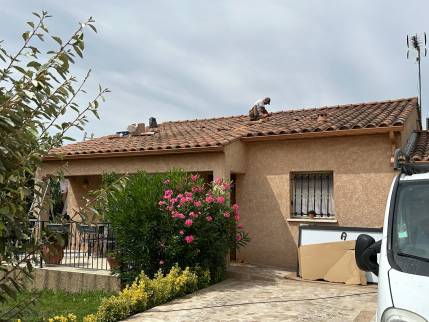 Pose des supports inox