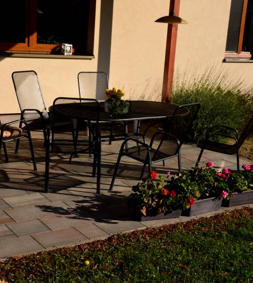 Terrasse dalles grès cérame vleuté  - Villenoy (77124) 