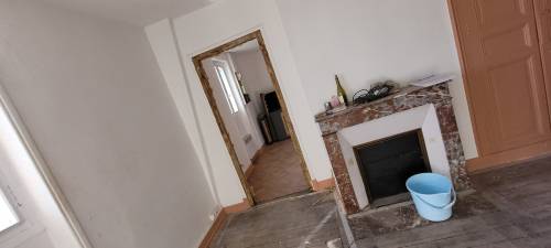 Le nouvel accès à la chambre depuis le salon