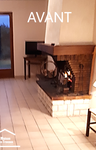 L'ancienne cheminée 