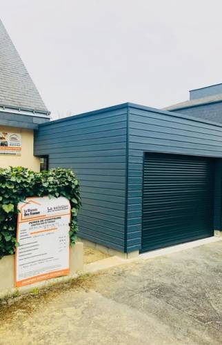 Garage terminé Vitré vue 1