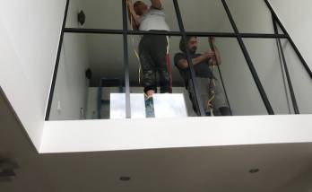 Création d'une mezzanine avec verrière atelier à Asnières