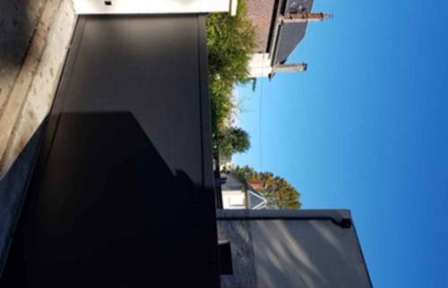 Portail alu noir - La Maison des Travaux Rouen