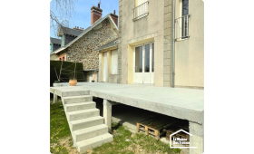 Création d’une terrasse pour profiter des extérieurs - 14400 Mosles
