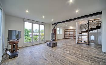 Rénovation d'un appartement en duplex