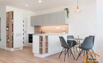 renovation d'une cuisine au style scandinave