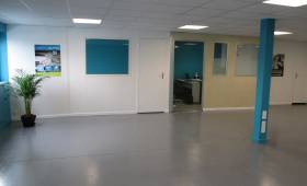 Rénovation d'un local professionnel par l'agence de Joué-lès-Tours