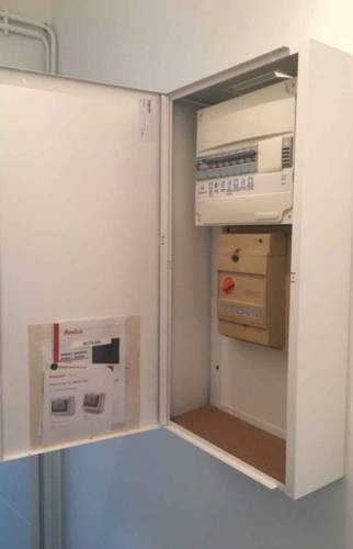 Tableau électrique après rénovation complète - Nantes 44