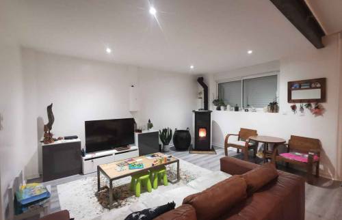 agrandissement latéral sur la partie garage