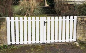 Pose d'un portail à Deauville