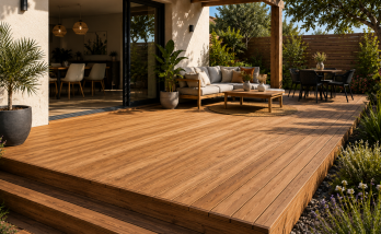 creation d'une terrasse en bois