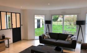 Rénovation d'un salon à Deauville