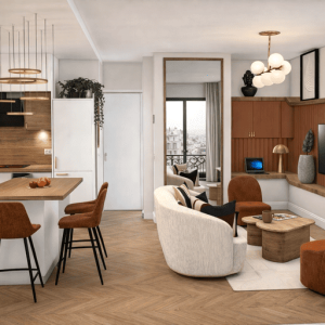 Rénovation et réaménagement d’un appartement ancien à Paris - Laetitia Bongoat - La Maison Des Architectes