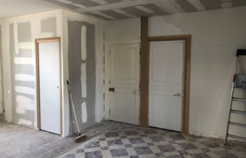 Création de la buanderie