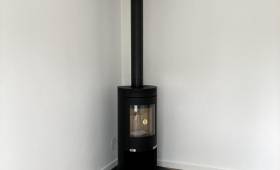 installation d’un poêle à bois
