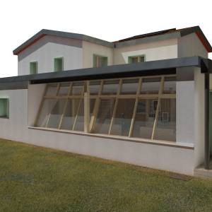 Extension et rénovation d'une maison à Collias 