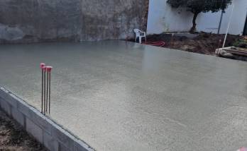 Dalle en béton de support à la construction de garage - Montauban 82000