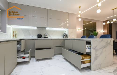 Rénovation cuisine Melun 77