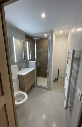 Salle de bain rénovée