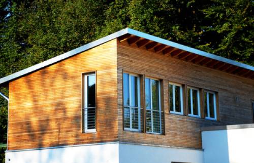 Extension de maison contemporaine Bois Le Roi en Seine et Marne 