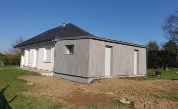Extension bois terminée