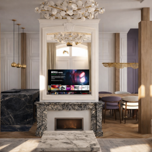 Rénovation d'un salon d'une maison - La Maison Des Architectes