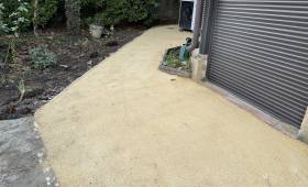 un cheminement propre et stabilisé