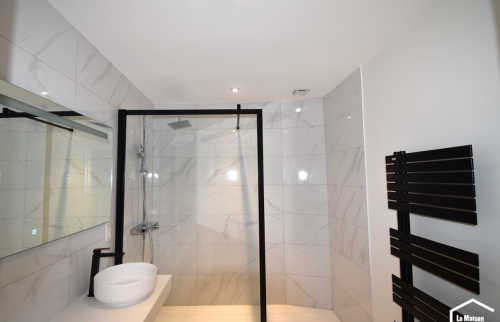 Rénovation salle de bain en marbre