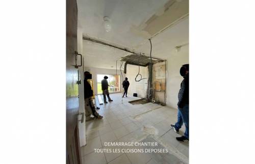 Transformation d'un appartement dans le golf du Morbihan La Maison des Travaux Vannes Sarzeau Pénestin