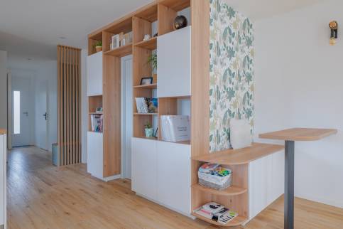 Rénovation complète et modernisation d'une maison, Cailloux sur Fontaines (69270)