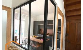 installation de verrière atelier