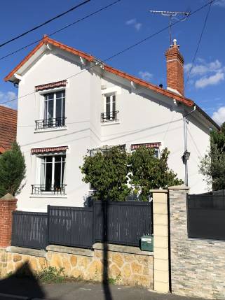 Pavillon après ravalement des façades (Brunoy 91800)