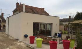 Extension de maison à LA VERNELLE (36)