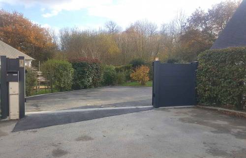 Portail Saint-Lunaire après travaux