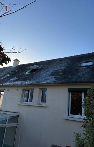 Couverture rénovée après travaux La Maison Des Travaux Bruz