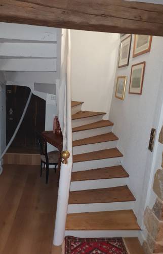 Rénovation de l'escalier terminée