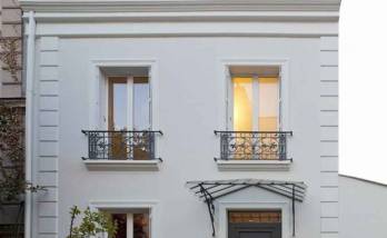 ravalement de façade avec enduit