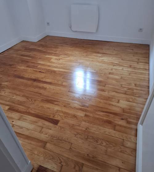 Vitrification du parquet