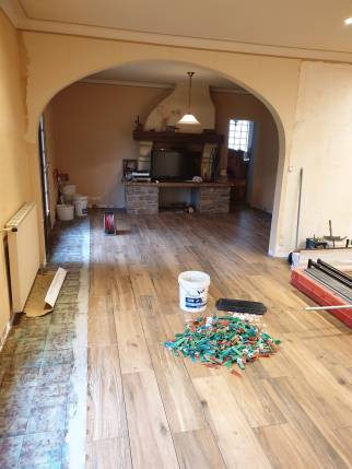 Rénovation d'un ancien sol