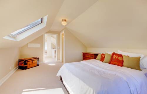 Chambre aménager sous les toits