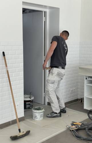 Pose de carrelage
