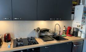 Cuisine rénovée - Vue finale après les travaux