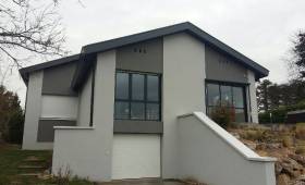 Saint Didier au Mont d'Or : Rénovation de la façade d'une villa contemporaine